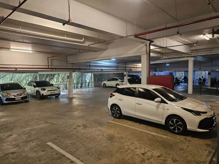 Bezplatná garáž pre hostí