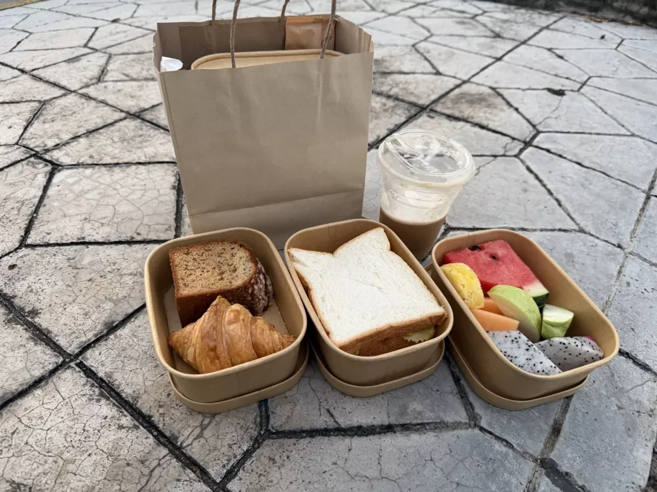 Raňajkový balíček so sebou