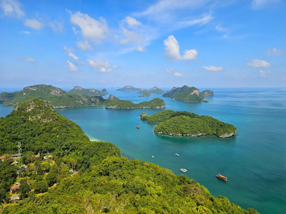 Výhľad na ostrov Koh Wua Ta Lap
