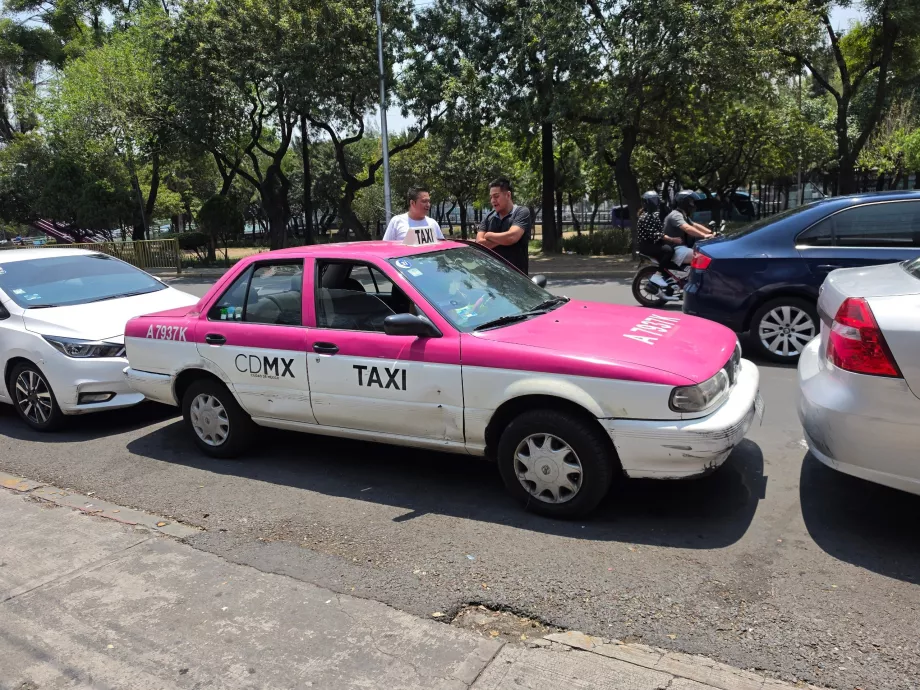 Oficiálne taxi v CDMX
