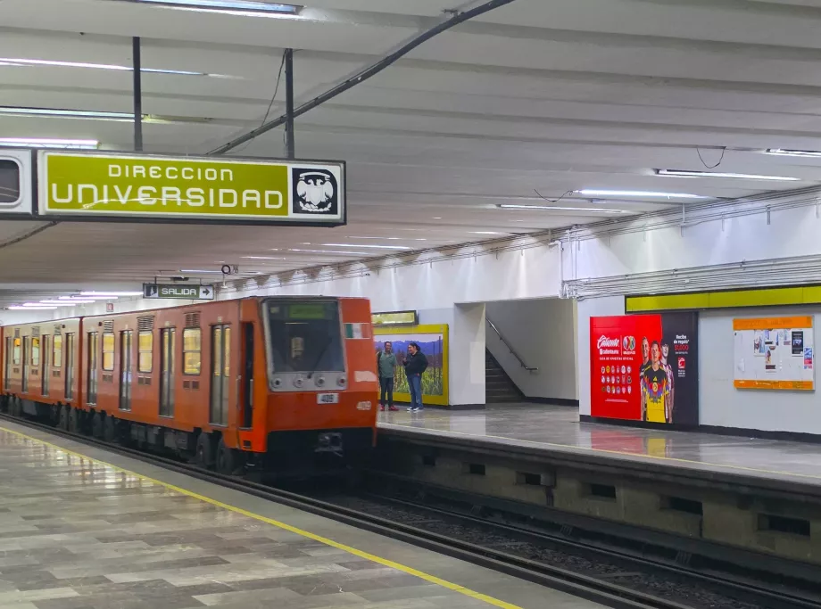 Metro proti CDMX