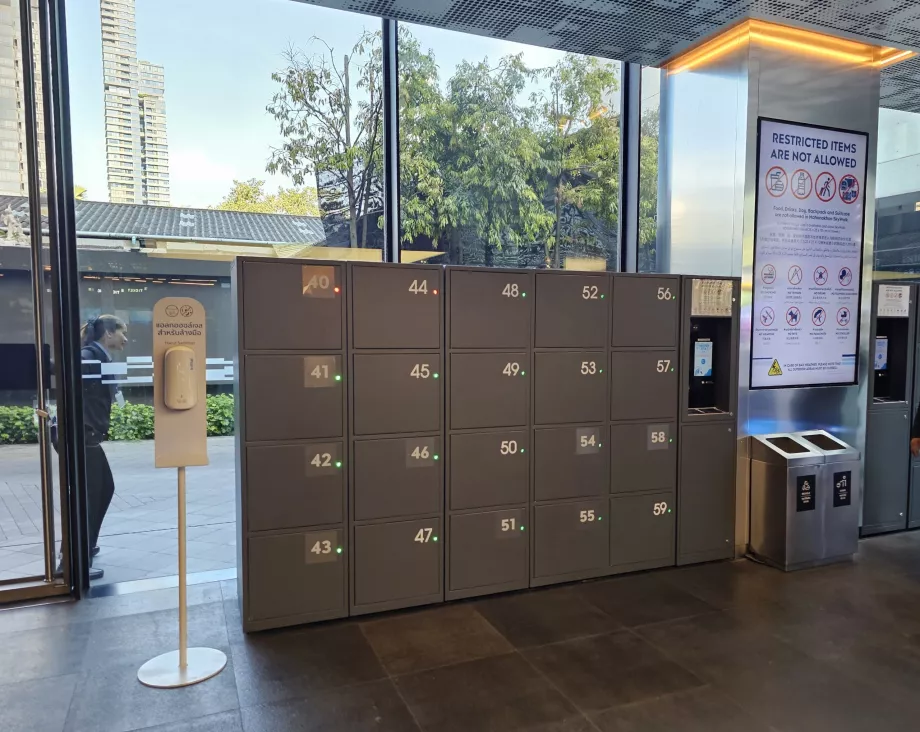 King Power Mahanakhon - úschovňa batožiny