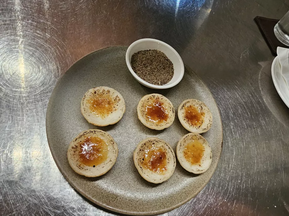 Aunglo - dezert (palacinky)