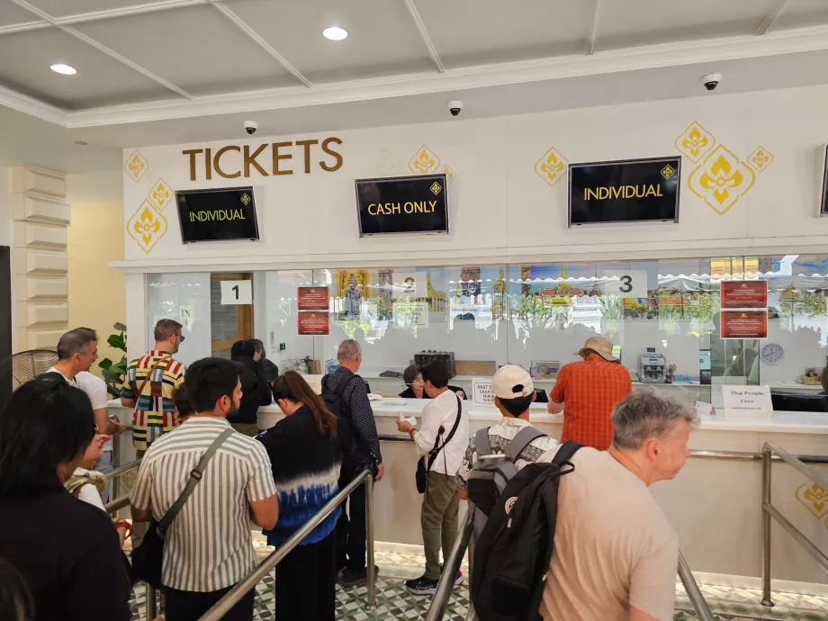 Veľký palác - klasická pokladňa