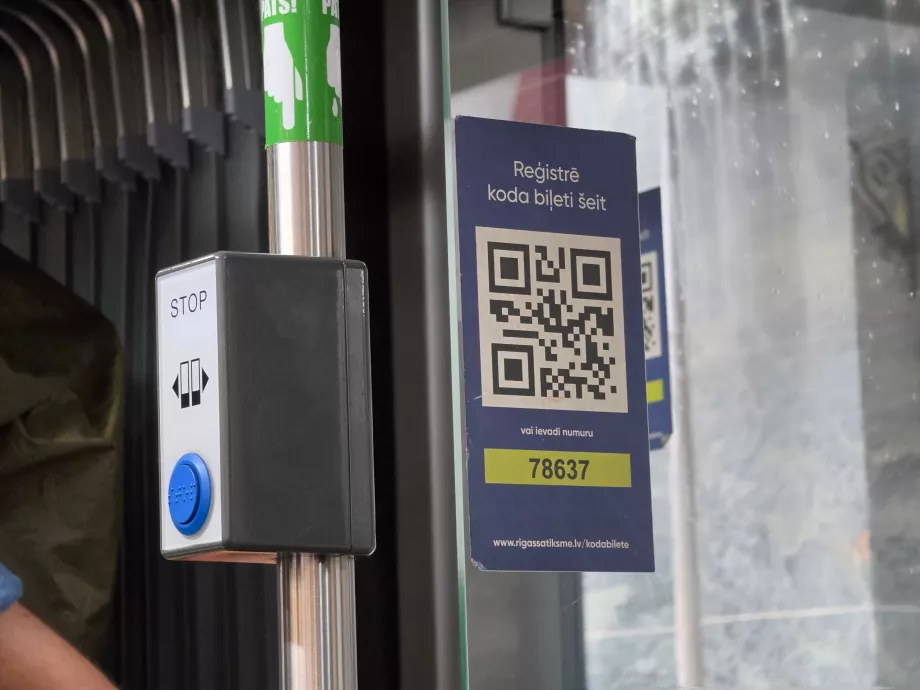 QR kód na naskenovanie vašej letenky