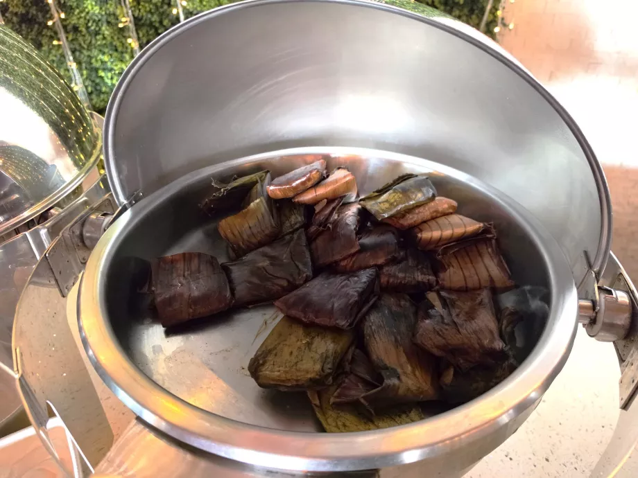 Raňajky: tamales