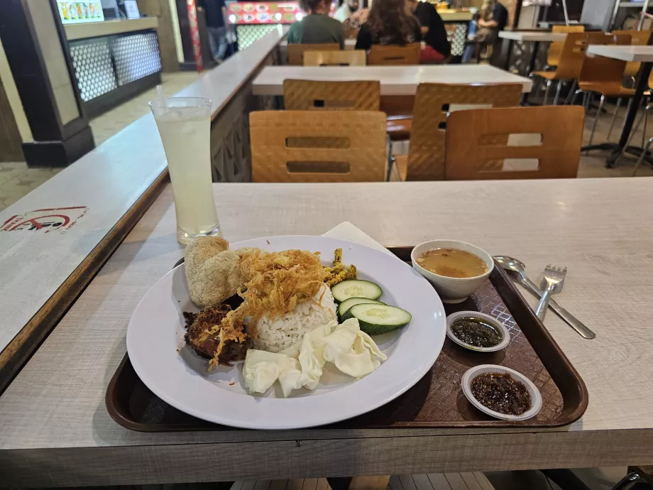 Moje jedlo na trhu Central Market