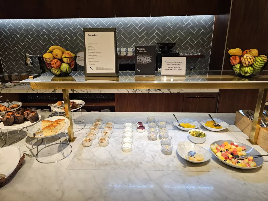 Ponuka raňajok - studené jedlá