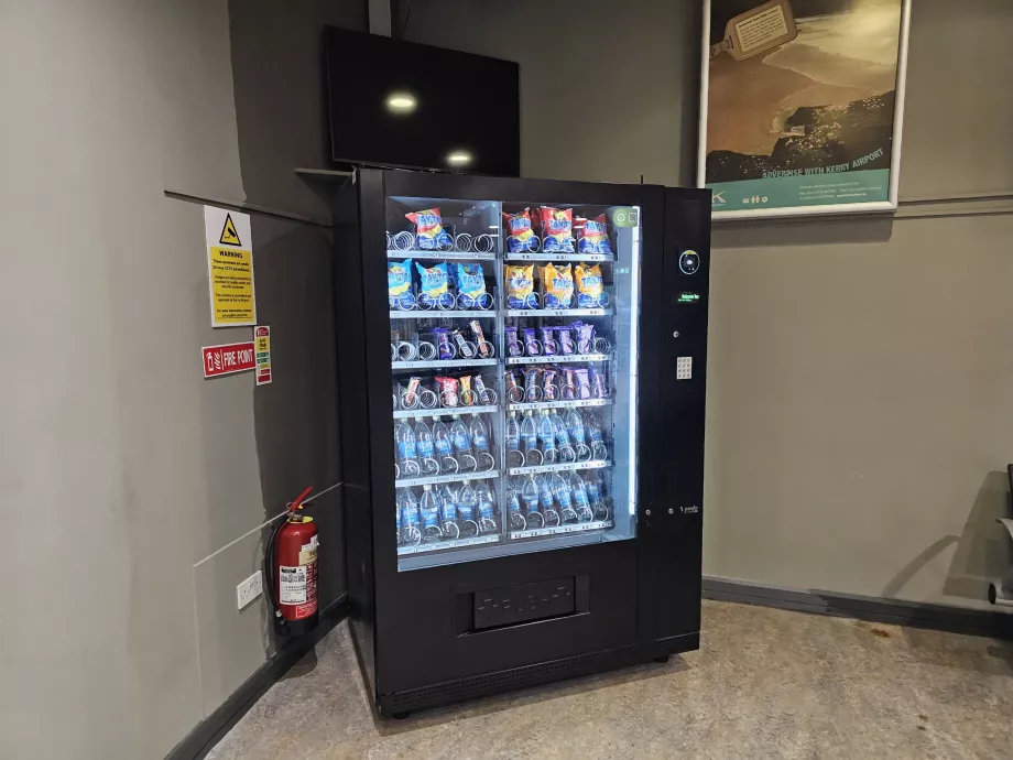 Predajný automat vo verejnom priestore