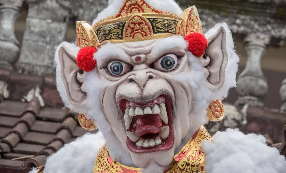 Zlý duch Ogoh-ogoh počas Nyepi