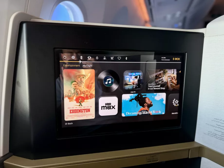 17,3″ monitor 4K s IFE