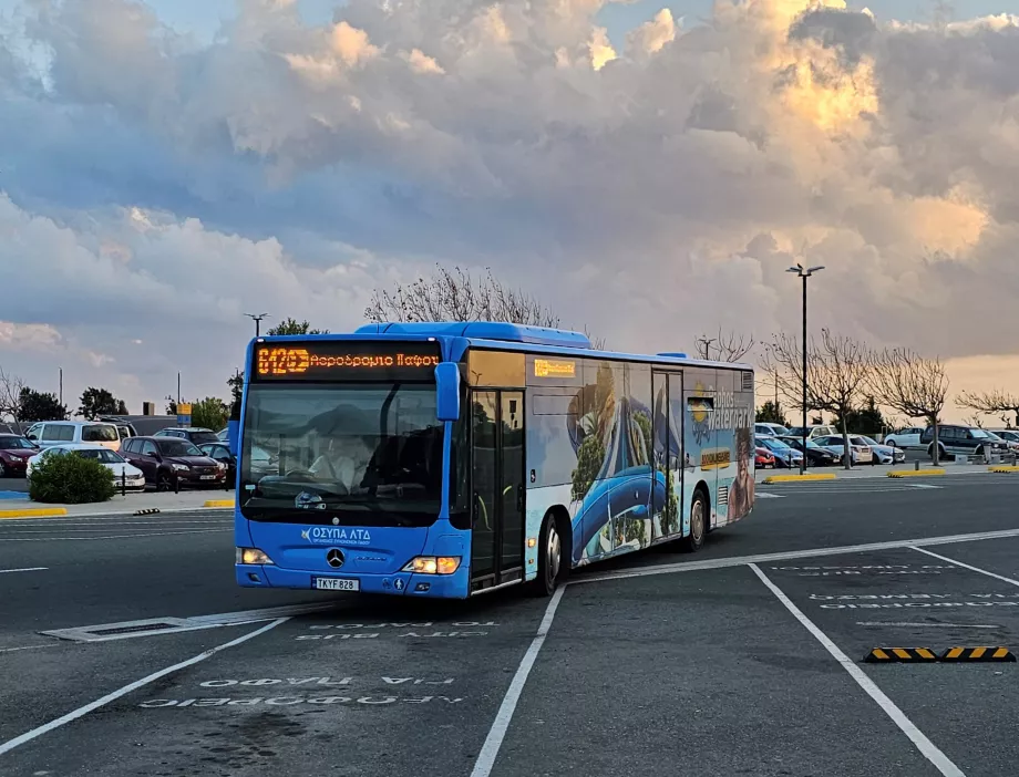 Autobus do centra mesta Pafos