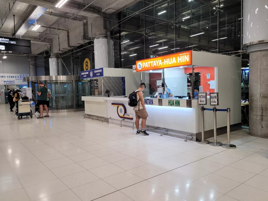 Predajné miesta v Pattayi a Hua Hine