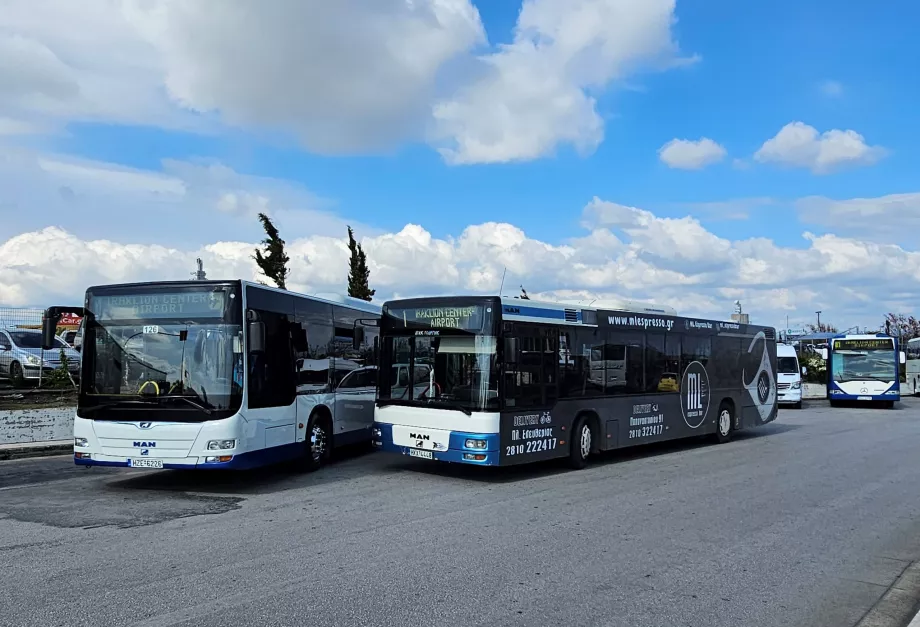 Autobusy verejnej dopravy Heraklion