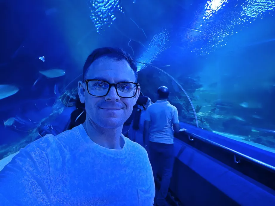 Ja v podmorskom tuneli, Aquaria