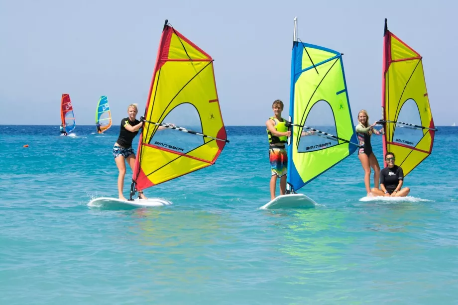 Windsurfing Rhodos