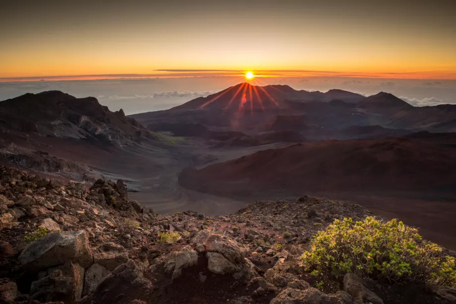 Východ slnka na Haleakale