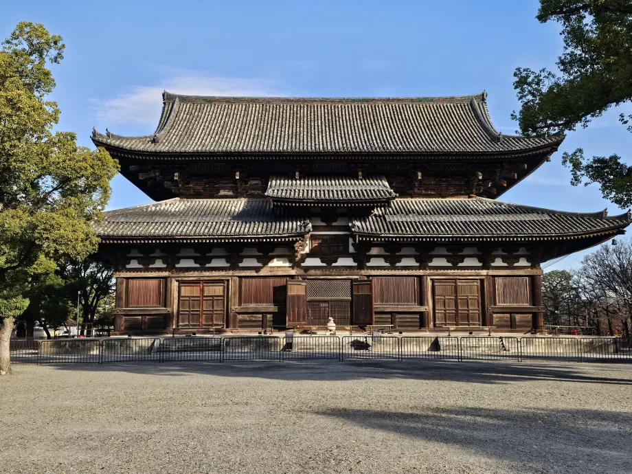 Areál chrámu To-dži