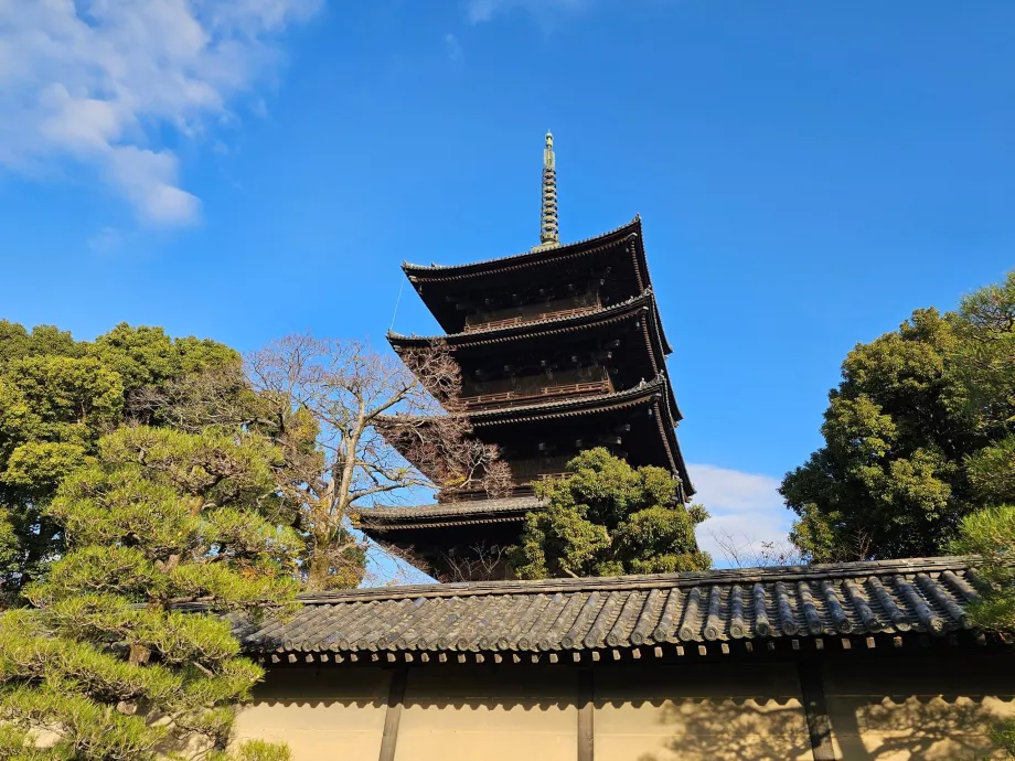 Areál chrámu To-dži