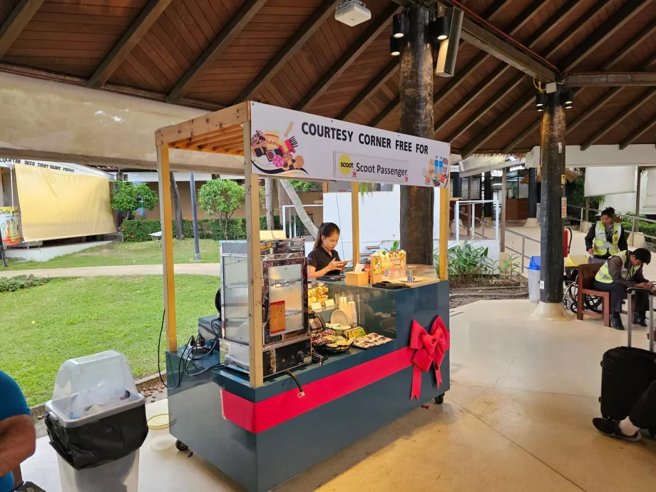 Bezplatné občerstvenie od leteckej spoločnosti Scoot