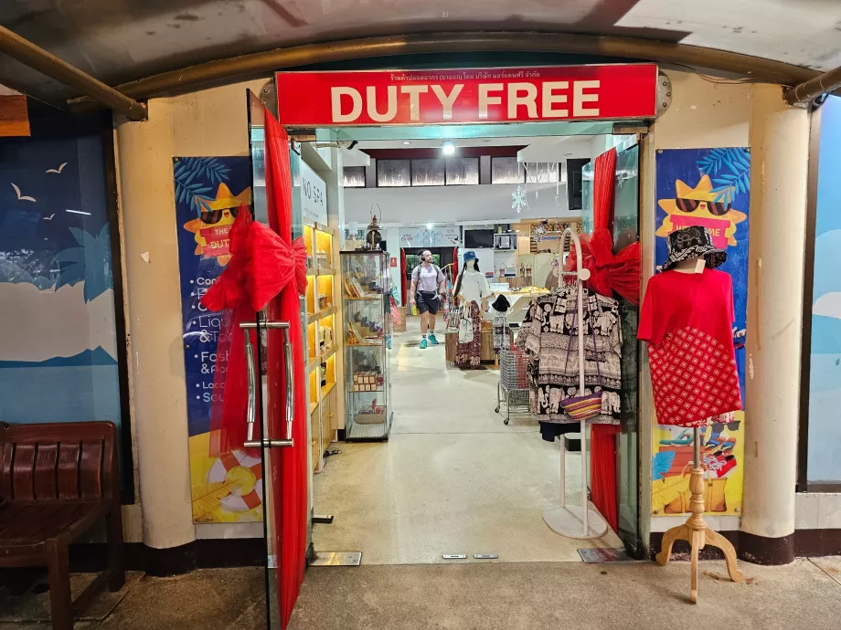 Duty Free Shop, medzinárodná časť