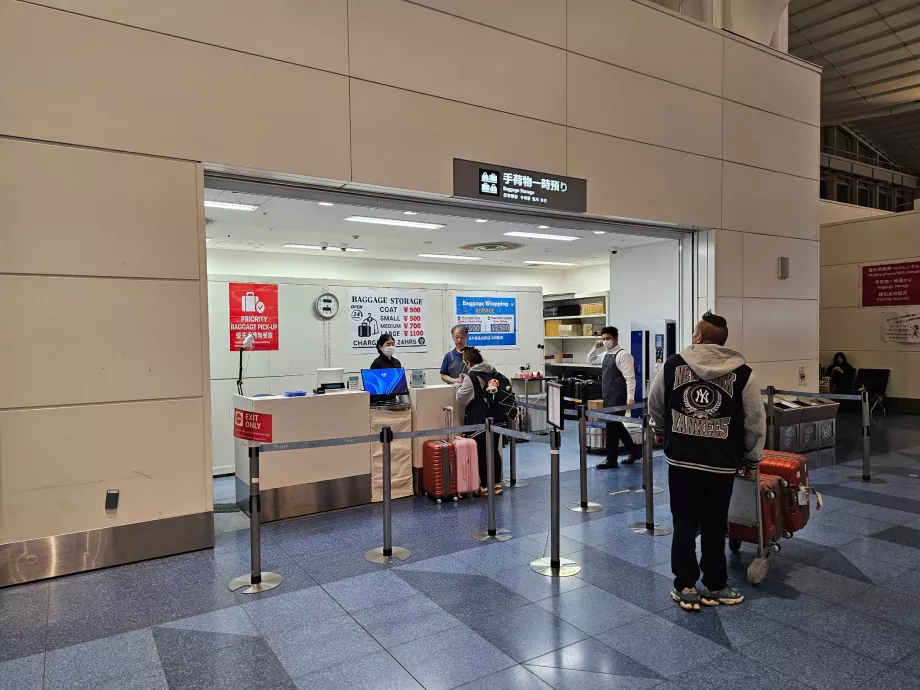 Úschovňa batožiny, terminál 3