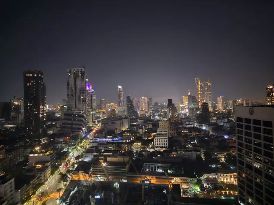 Nočný výhľad z izby