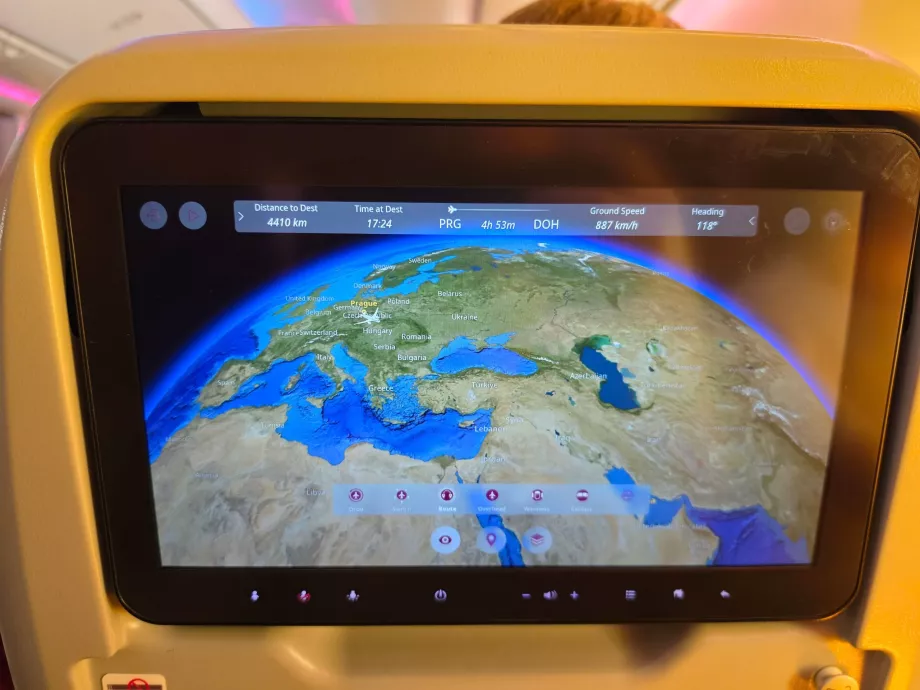 Mapa letov