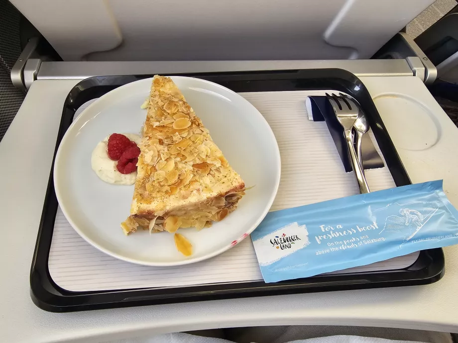 Občerstvenie počas vnútroštátneho letu