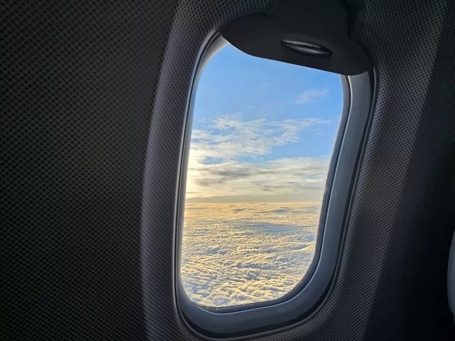 Pohľad pri západe slnka