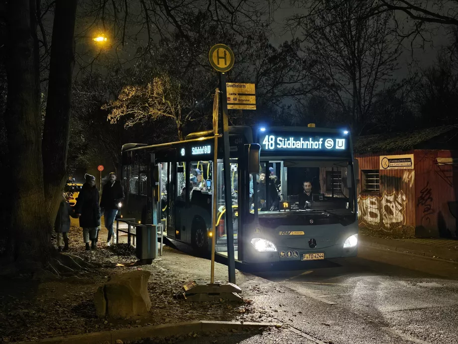 Autobus na Goetheturm
