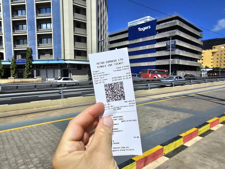 Lístok na električku