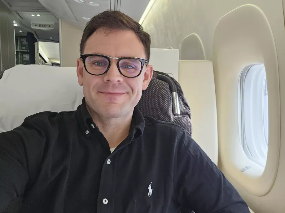 Ja v prvej triede Lufthansy