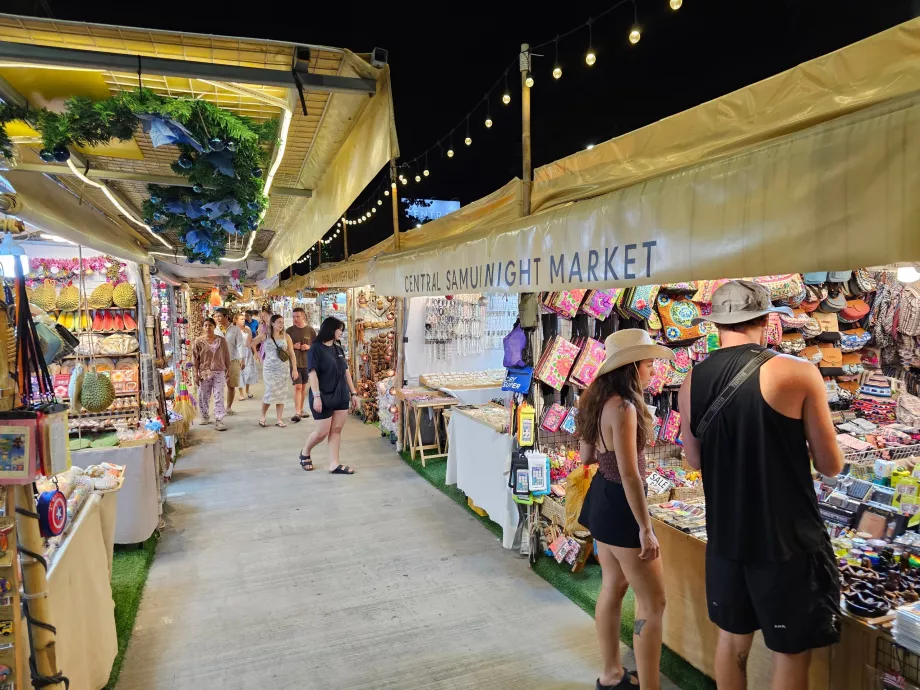 Centrálny nočný trh Samui