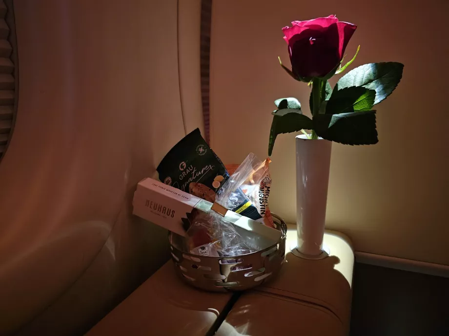 Občerstvenie uprostred letu