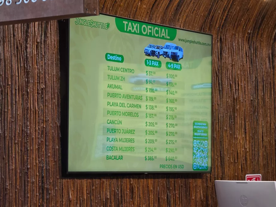 Oficiálne ceny taxíkov, 2027