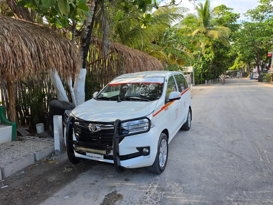 Taxi v Tulume