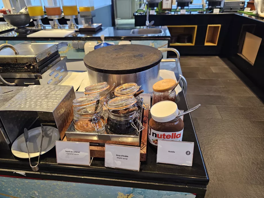 Nutella a sladké omáčky