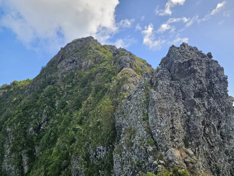 Skutočný vrchol Le Morne