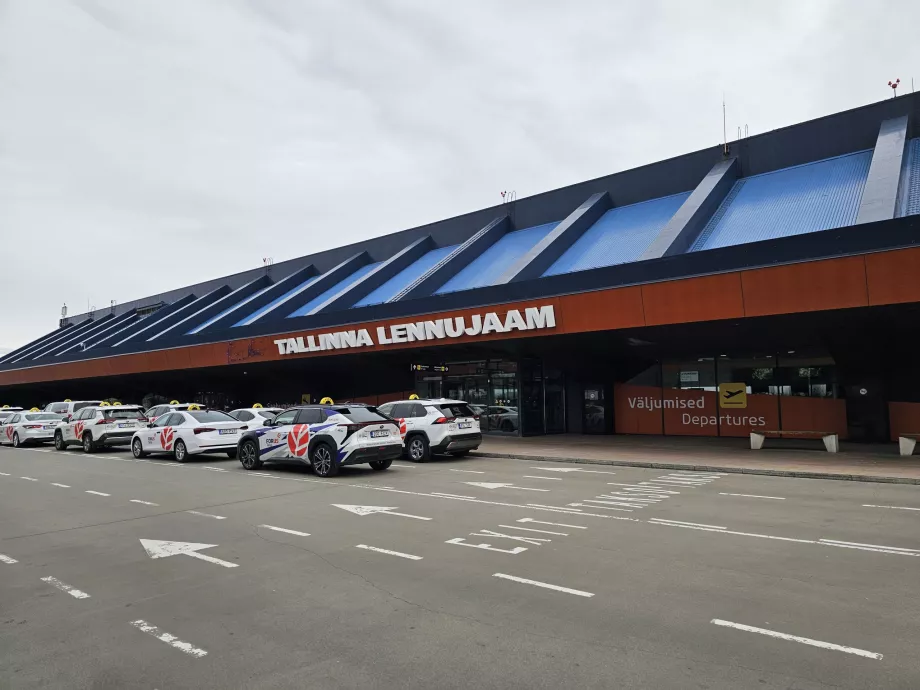 príletové letisko Tallinn