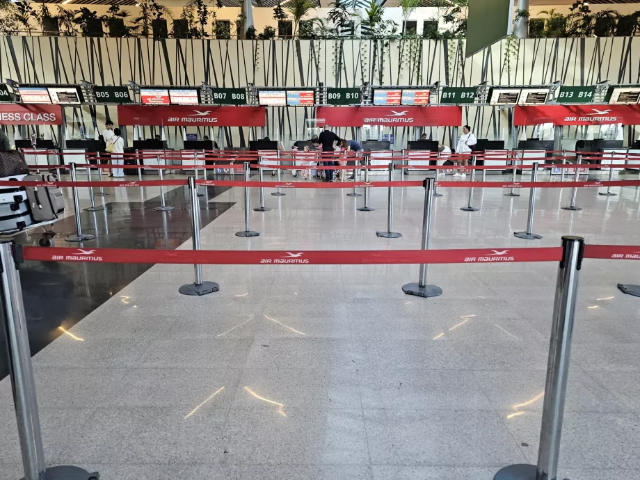 Odbavenie Air Mauritius