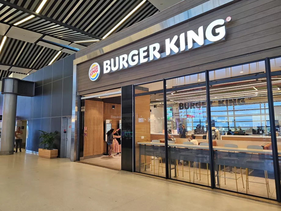Burger King v tranzitnej zóne