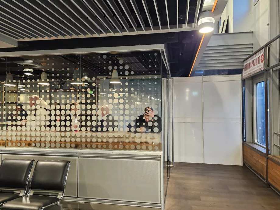 Fajčiarske miestnosti v tranzitnej zóne