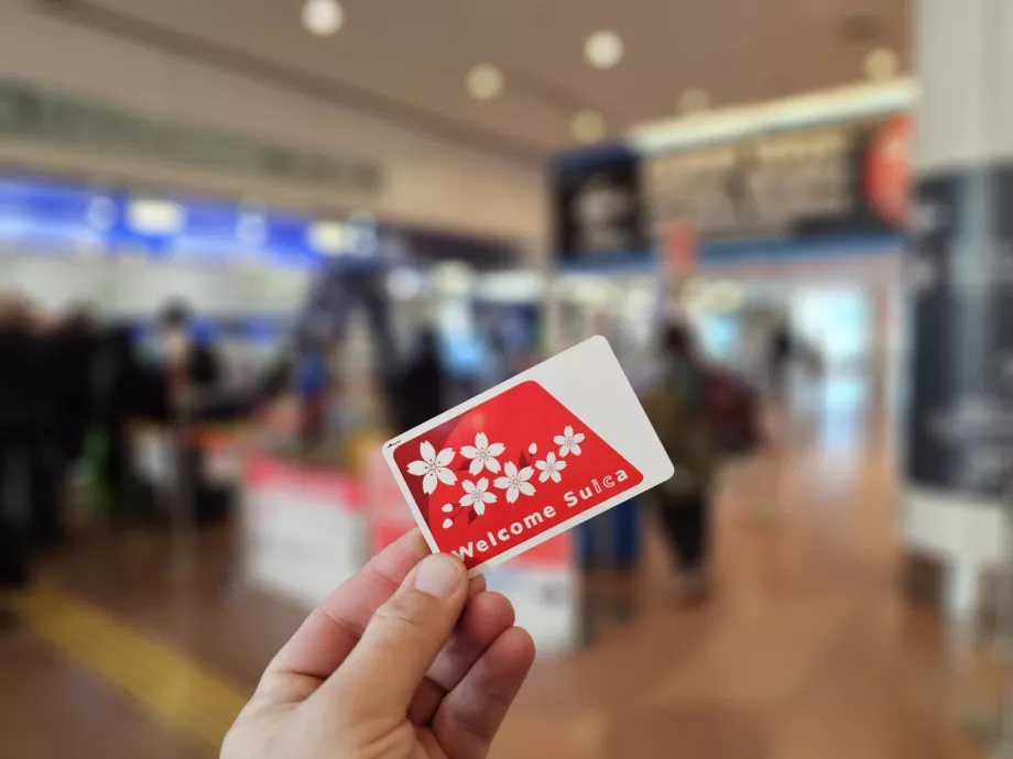 Uvítacia karta Suica