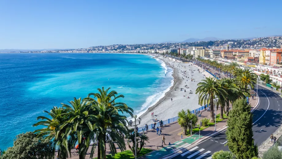 Beach in Nice