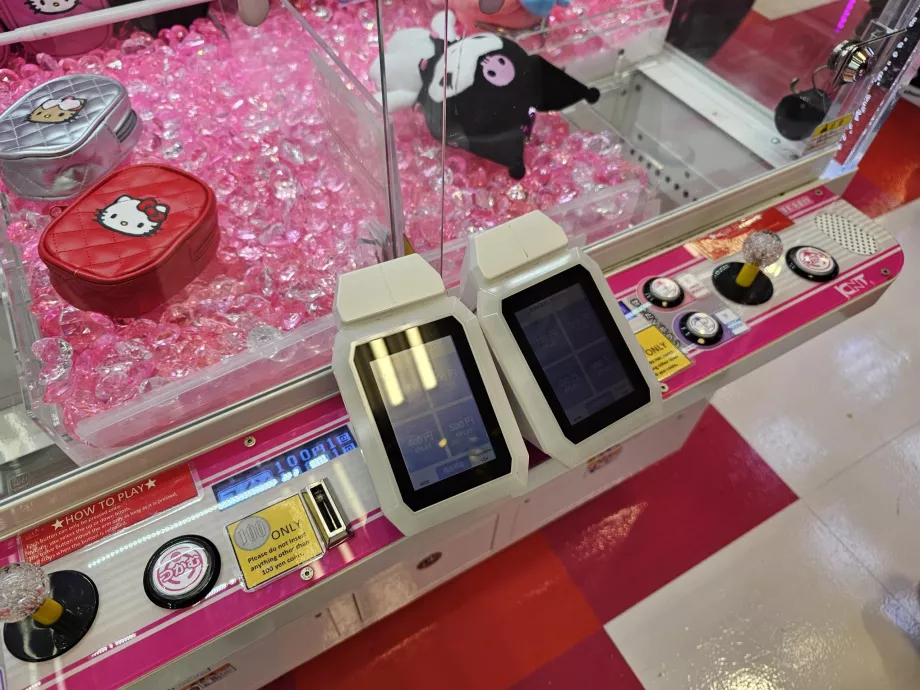 Akihabara, platby kartou v herniach