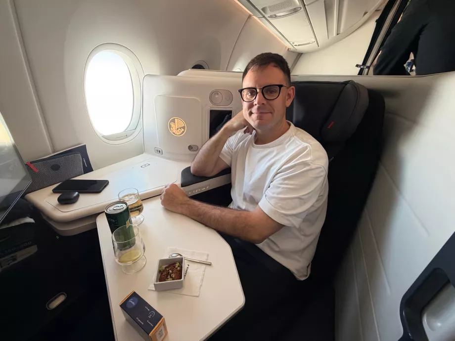 Ja v business triede spoločnosti Air France