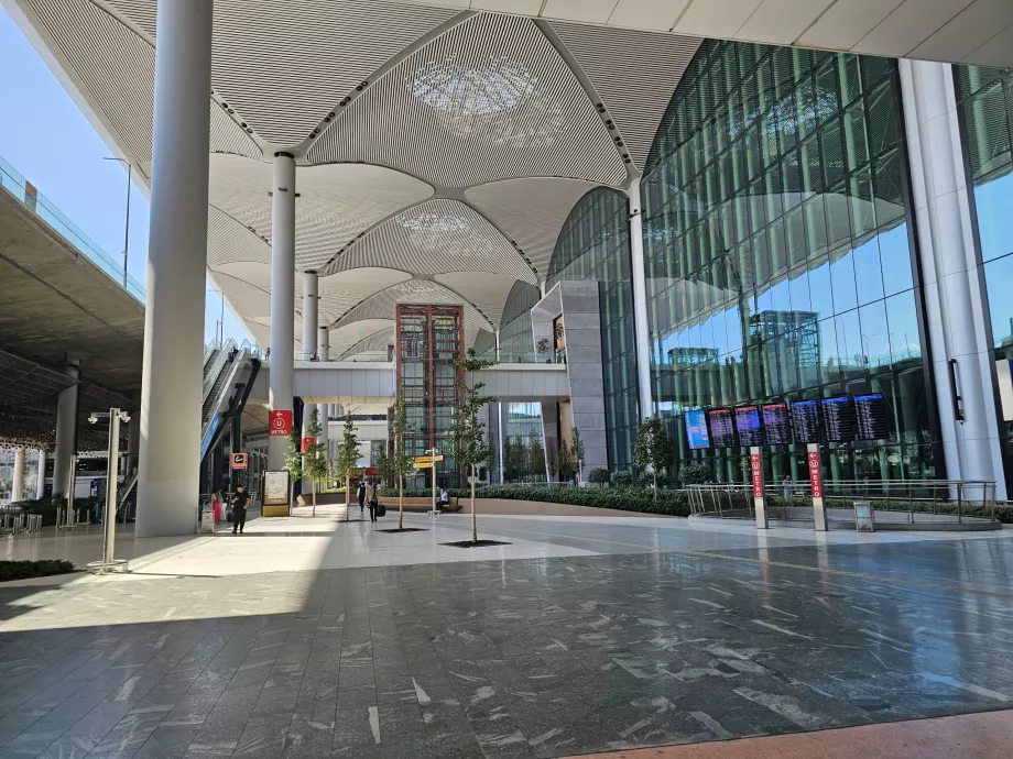 príletové letisko Istanbul