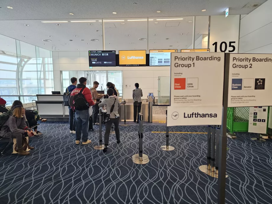 Nástup na palubu lietadla