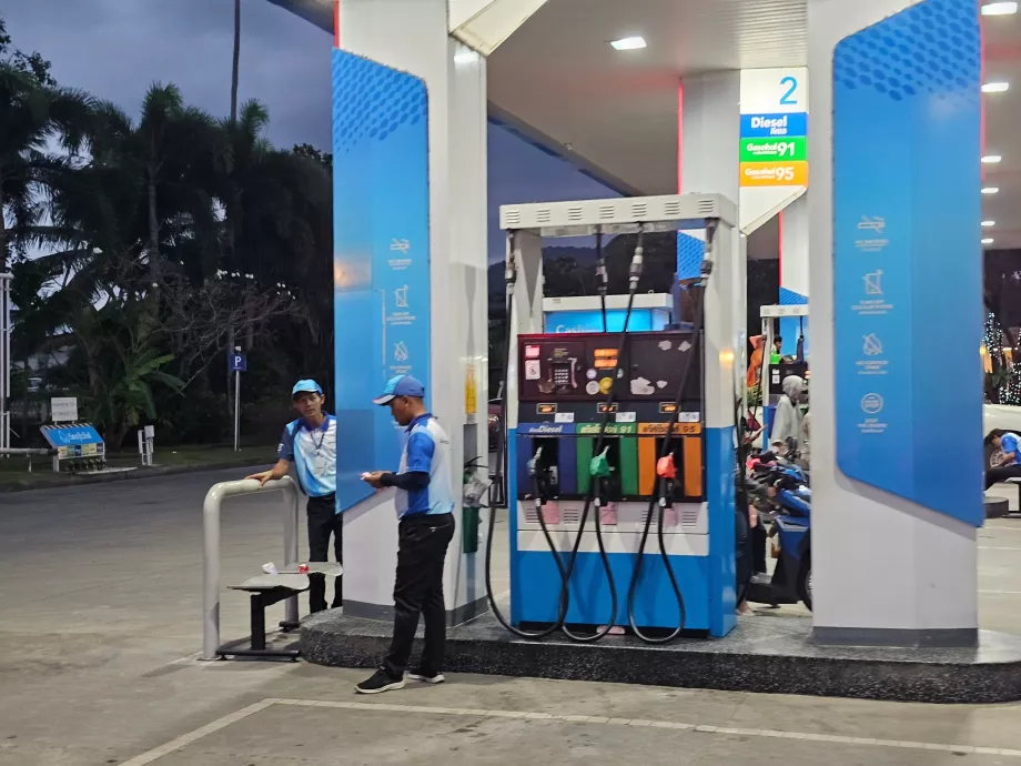 Čerpacia stanica s obsluhou